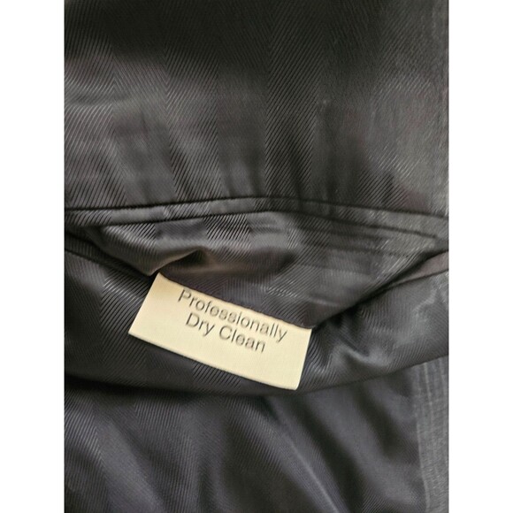 Louis Roth Men's Sartorial Two-Button Black Tuxedo Style Jacket Blazer Size 40R - Picture 8 of 9